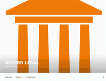Tablet Screenshot of oxfordlegal.com